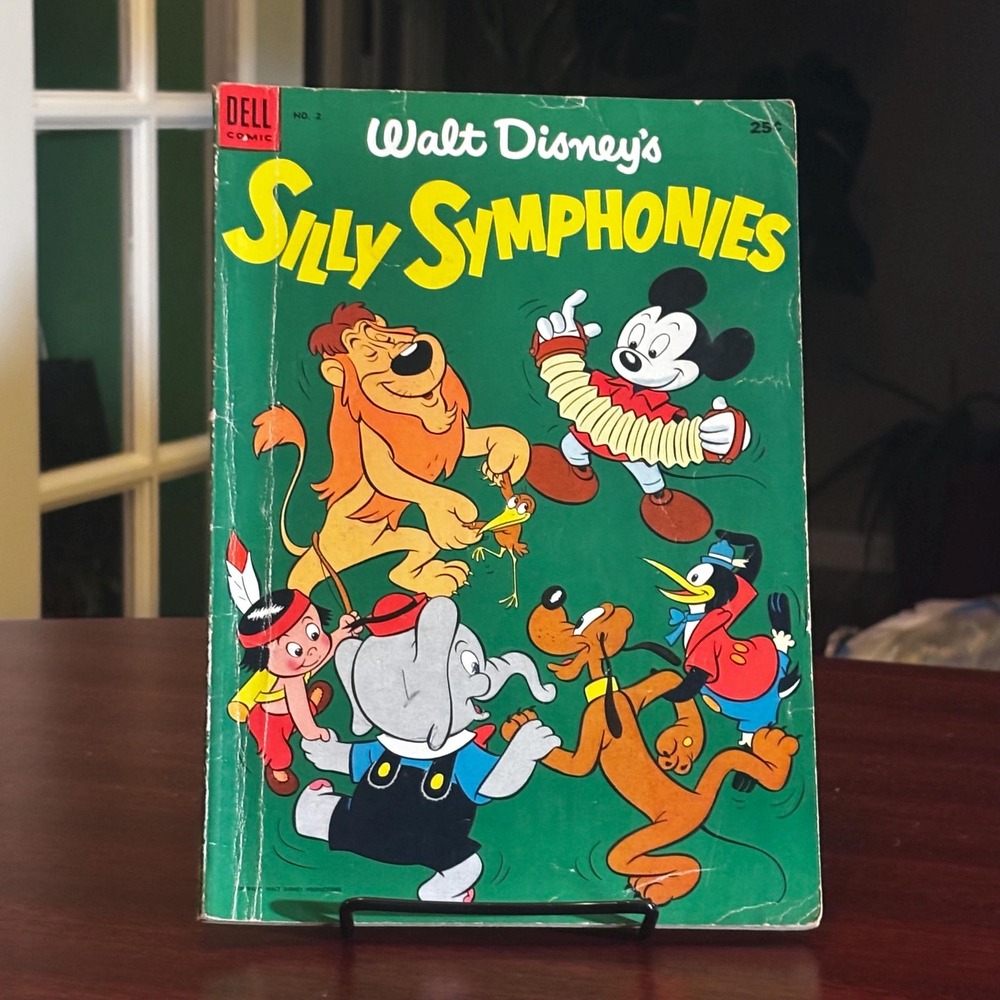1953 Silly Symphonies Comic Book: Disney's Mickey, Donald, Goofy
